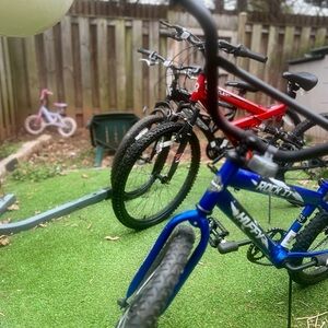 All bikes ready to go